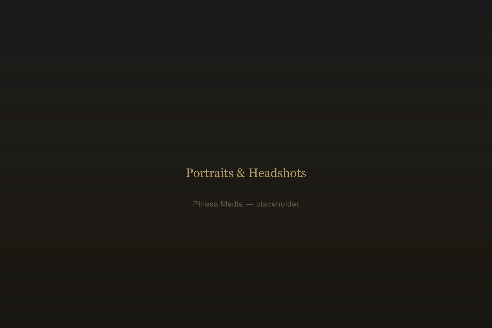 Executive headshot — confident three-quarter profile, clean background